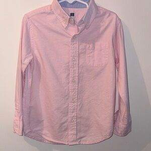 Janie and Jack Light Pink Button-Down Shirt